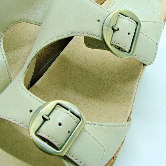 Dansko Womens Carla Wedge Memory Foam Sandals NWOT - Picture 9 of 12